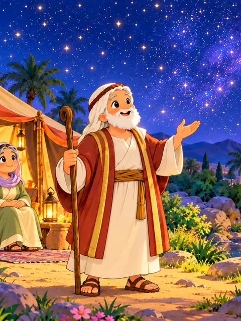 Abraham Bible story for kids: Abraham Trusts God