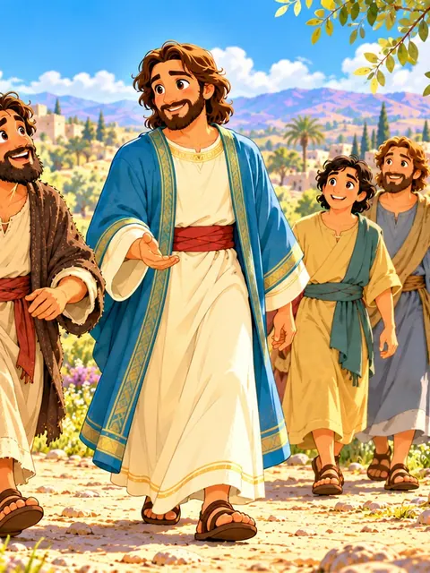 Bartimaeus Bible story for kids: Jesus Helps Bartimaeus