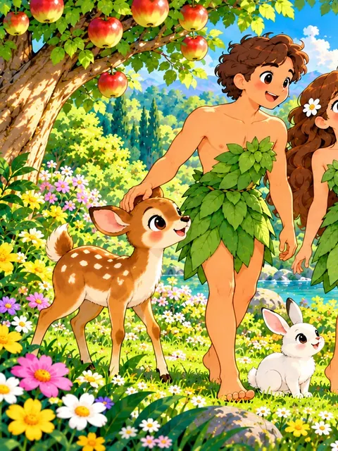Creation Bible story for kids: God Made Everything
