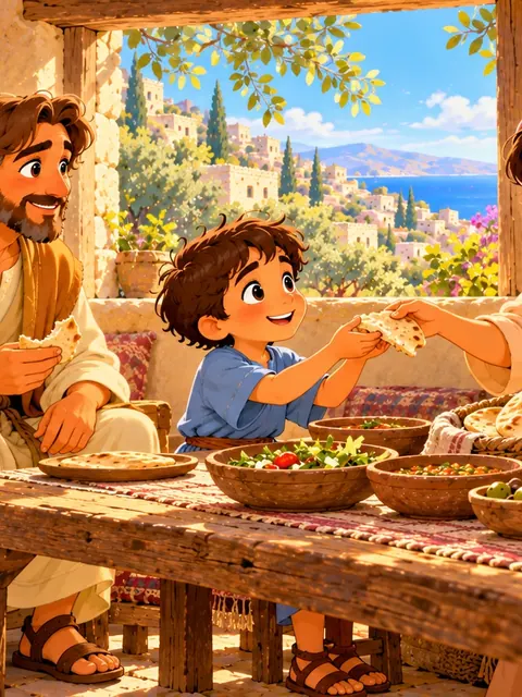 Flour & Oil Bible story for kids: Elijah and the Widow’s Flour and Oil