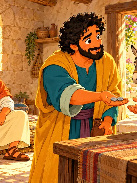 The Good Samaritan Bible story for kids: The Good Samaritan