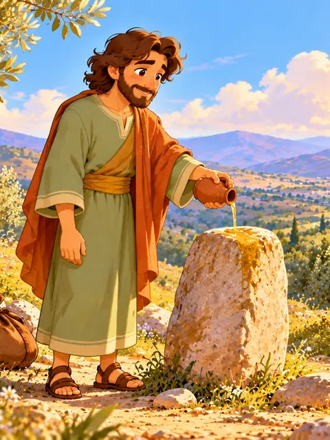 Jacob’s Dream Bible story for kids: Jacob’s Dream of the Ladder