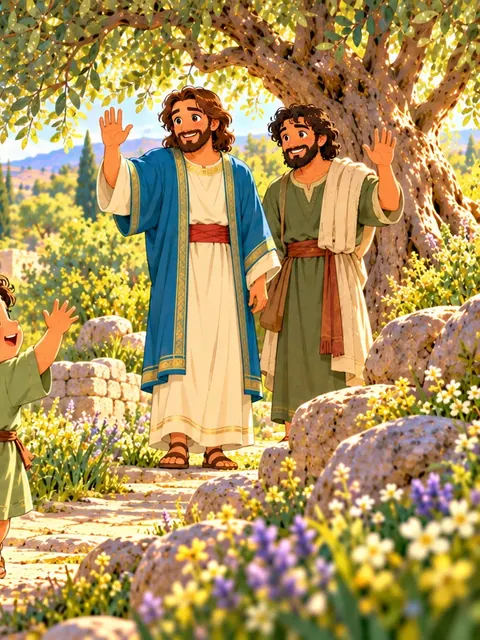 Welcoming Children Bible story for kids: Jesus Welcomes the Children