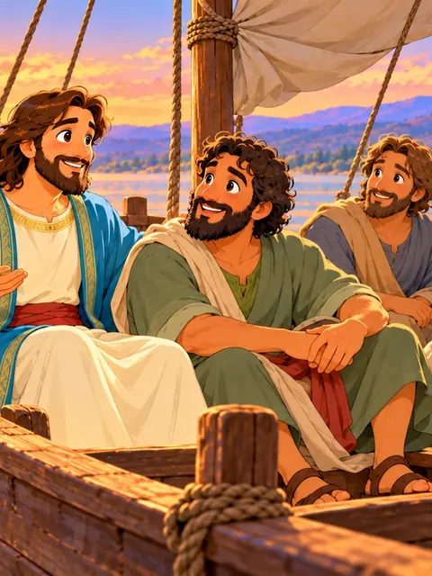Jesus Calms the Storm Bible story for kids: Jesus Calms the Storm