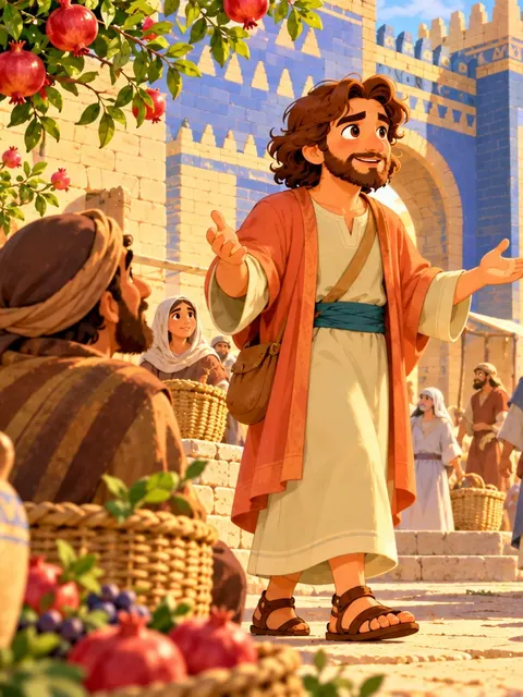 Jonah Bible story for kids: Jonah and the Big Fish
