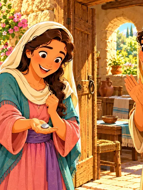 The Lost Coin Bible story for kids: The Lost Coin