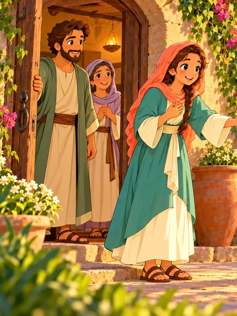 Rebekah Bible story for kids: Rebekah Shows Kindness