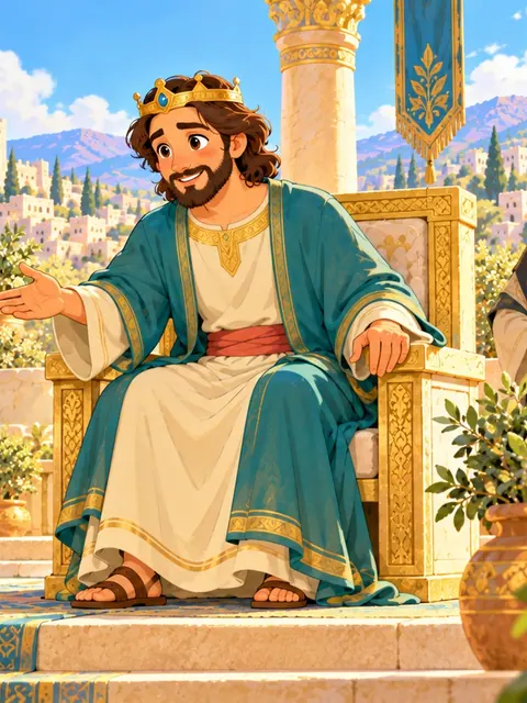 Solomon’s Wisdom Bible story for kids: Solomon Asks for Wisdom