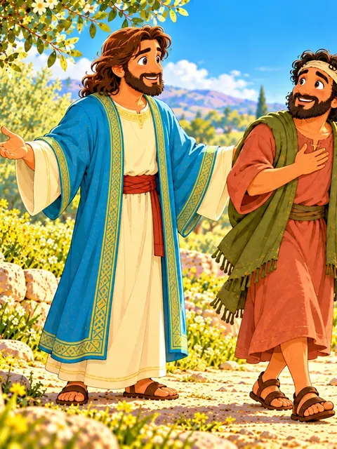 Thank You, Jesus Bible story for kids: The Man Who Said Thank You